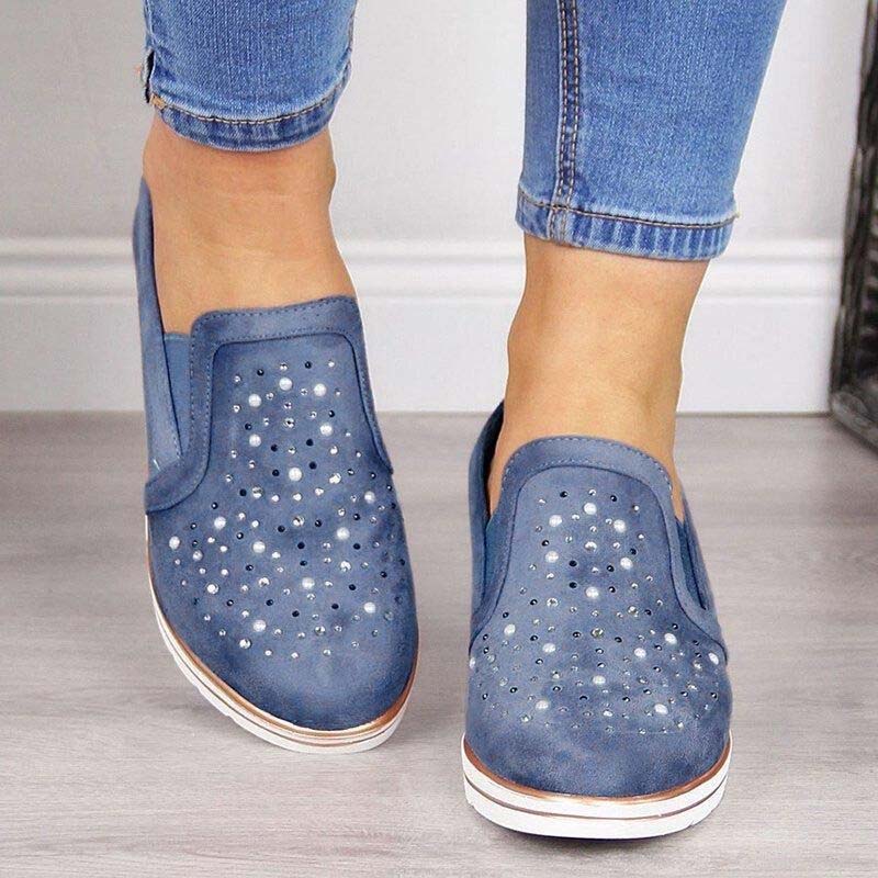 Lässige Keilschuhe