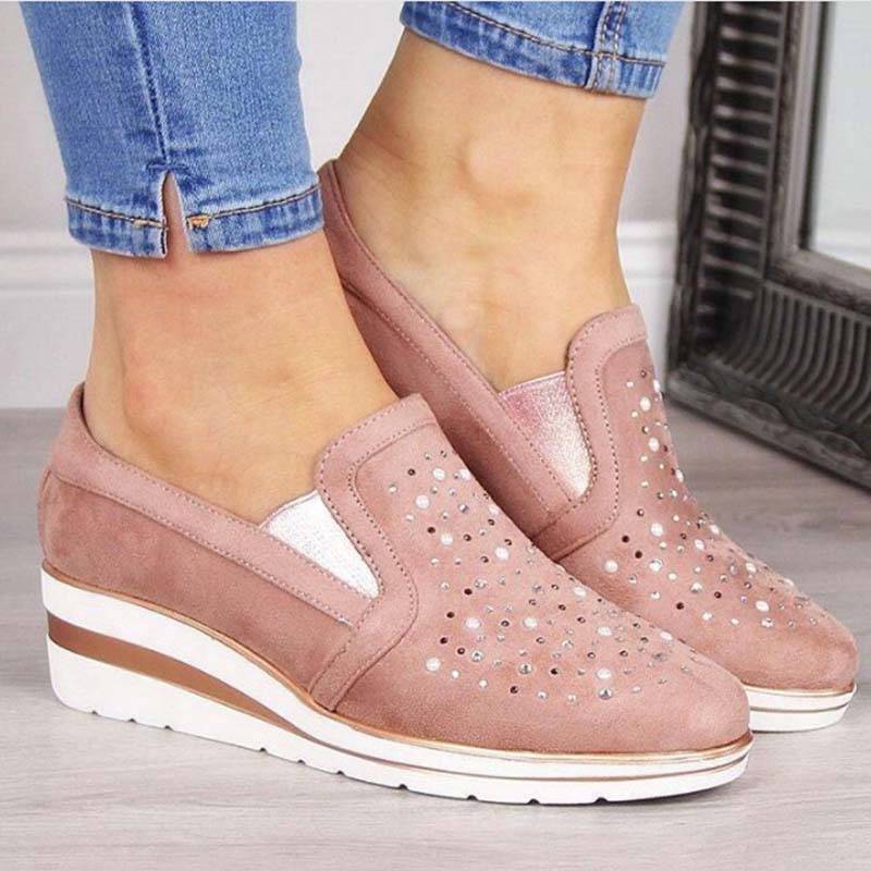 Lässige Keilschuhe