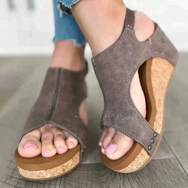 Orthopädische Damen Sandalen Im Ergonomischen Design