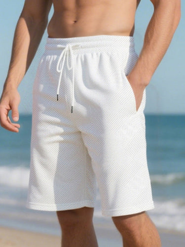 Short amovible pour hommes grande taille décontracté avec cordon de serrage