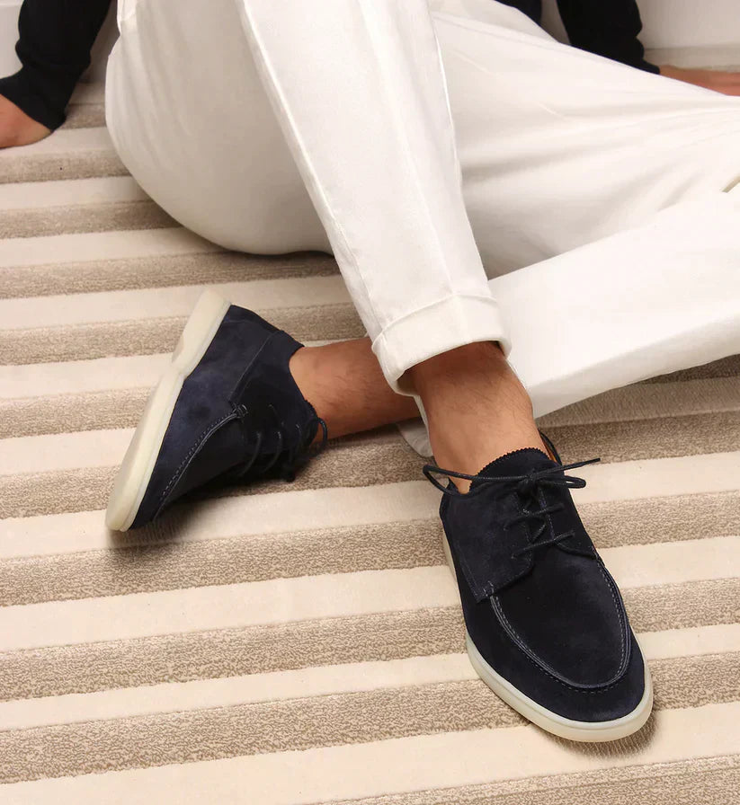 Luxuriöse Leder-Loafer zum Schnüren für Herren