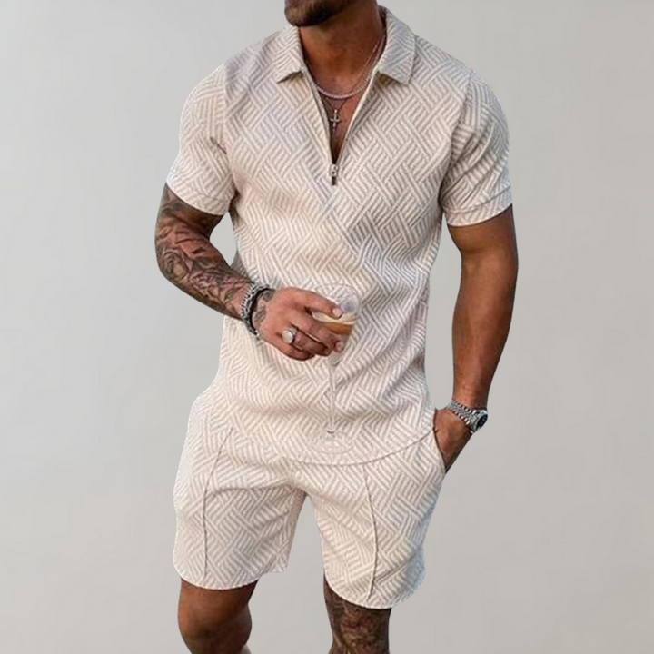 Polo- und Shorts-Set für Herren