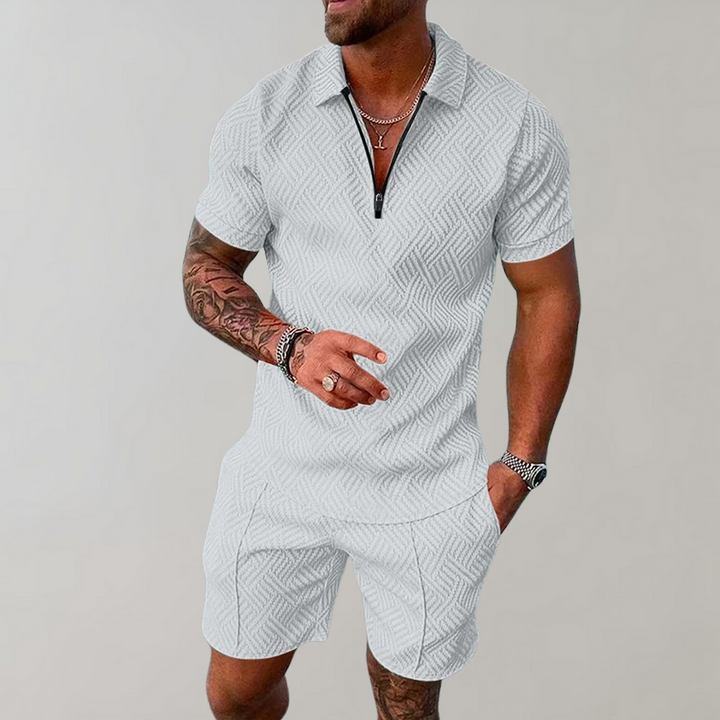 Polo- und Shorts-Set für Herren