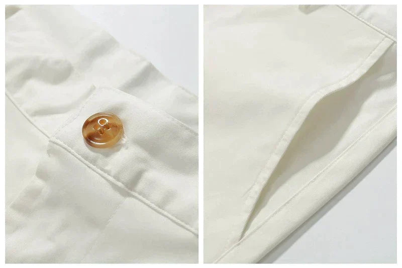 Klassische Chino-Shorts Aus Baumwolle für Herren