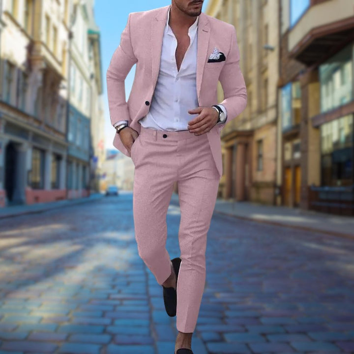 Slim Fit Herrenanzug