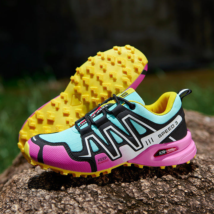 Damen Trail-Running Schuhe mit rutschfester Sohle und atmungsaktivem Obermaterial