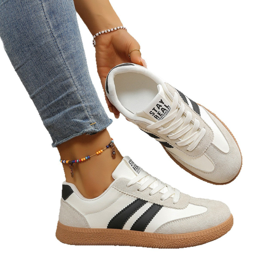 Damen Sneakers im modernen Sportdesign mit bequemer Dämpfung