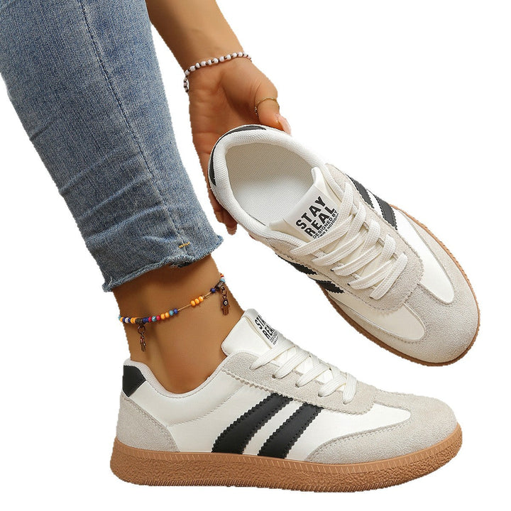 Damen Sneakers im modernen Sportdesign mit bequemer Dämpfung