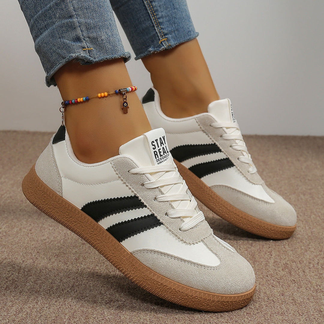 Damen Sneakers im modernen Sportdesign mit bequemer Dämpfung
