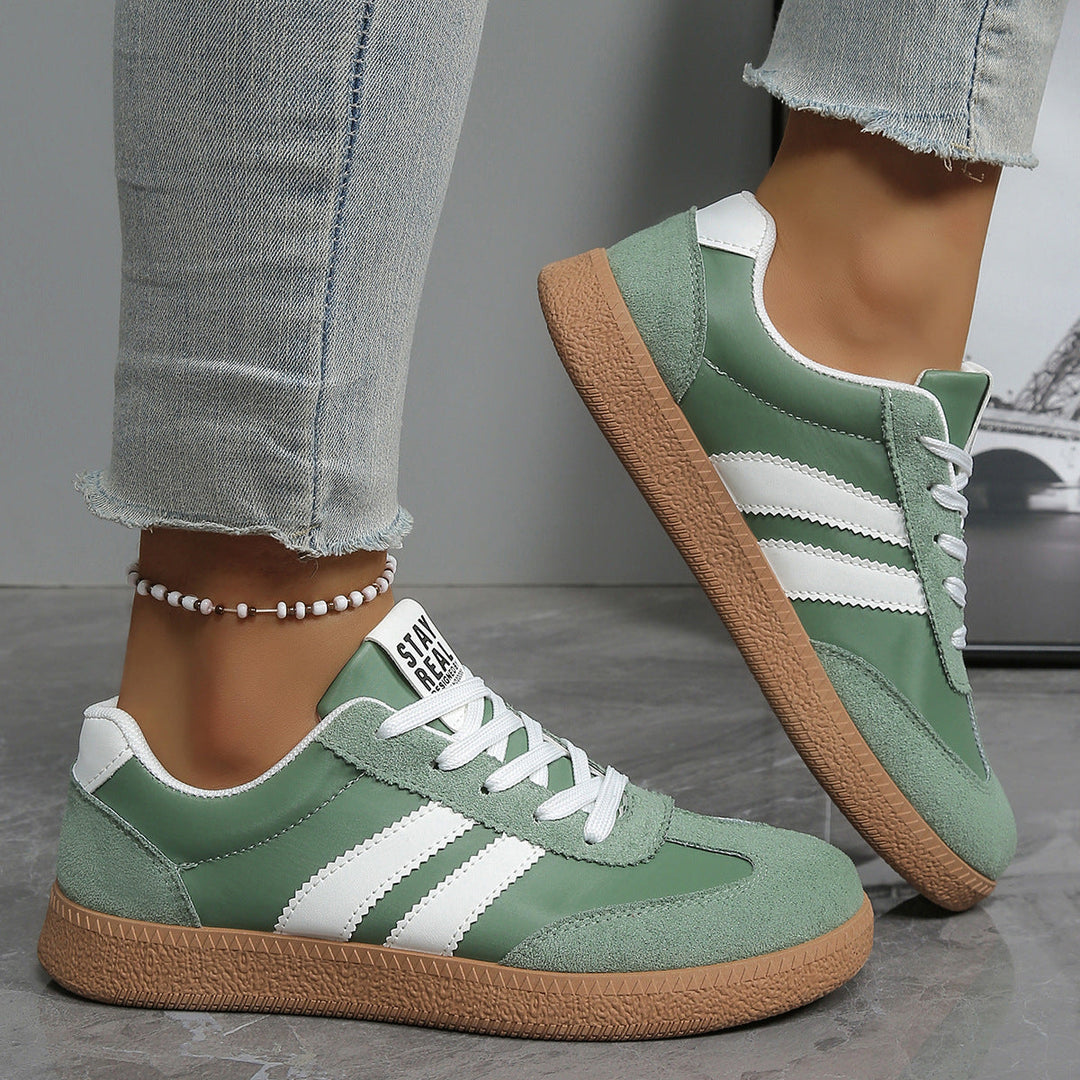Damen Sneakers im modernen Sportdesign mit bequemer Dämpfung