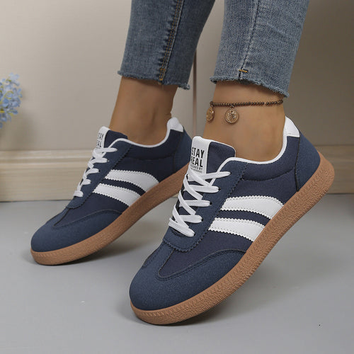 Damen Sneakers im modernen Sportdesign mit bequemer Dämpfung