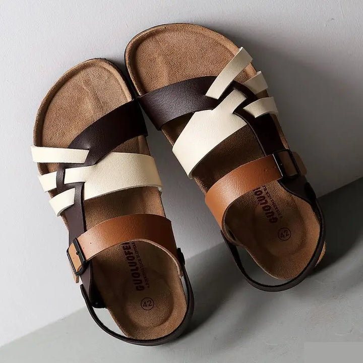 Orthopädische Premium Ledersandalen