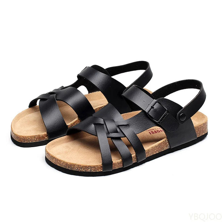 Orthopädische Premium Ledersandalen