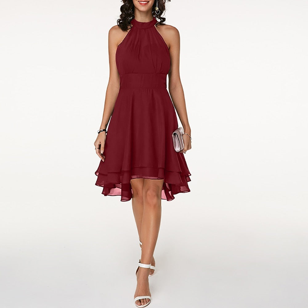 Stilvolles Kleid mit Charmanten Rüschen