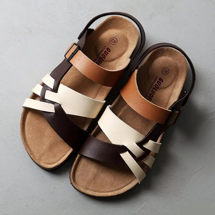 Orthopädische Premium Ledersandalen