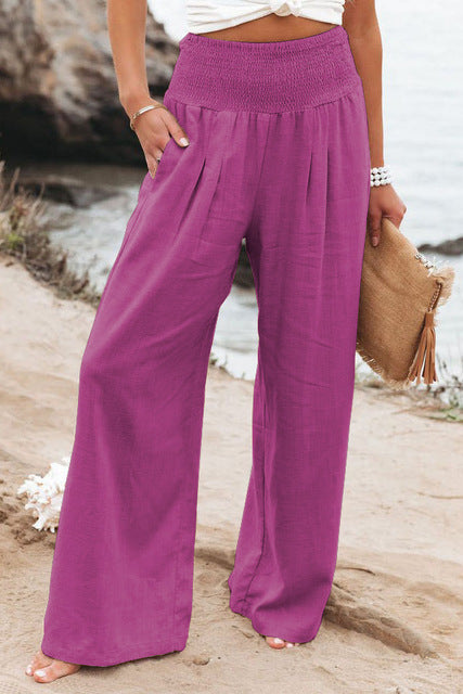 Bequeme Leinenhose für Damen