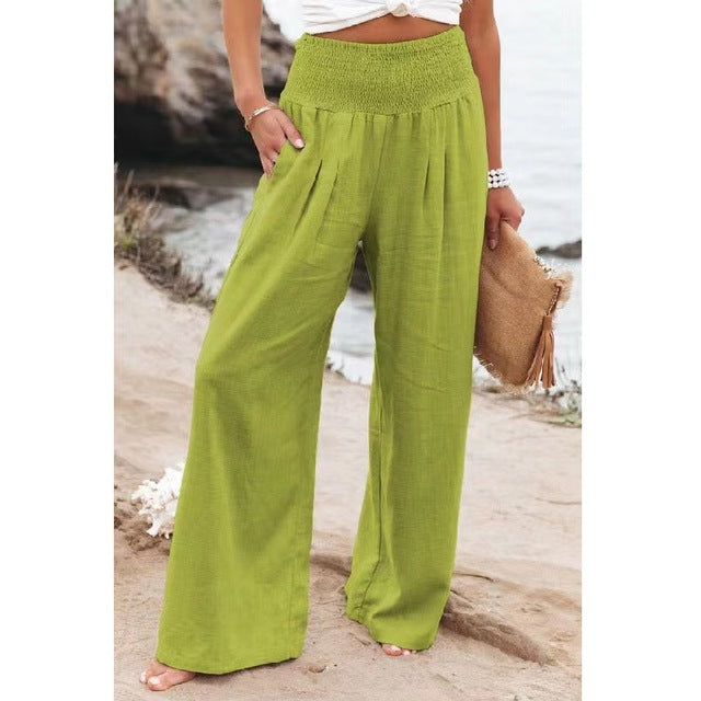Bequeme Leinenhose für Damen