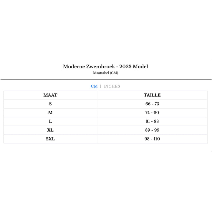 Moderne Badehose Modell mit Komfortbund