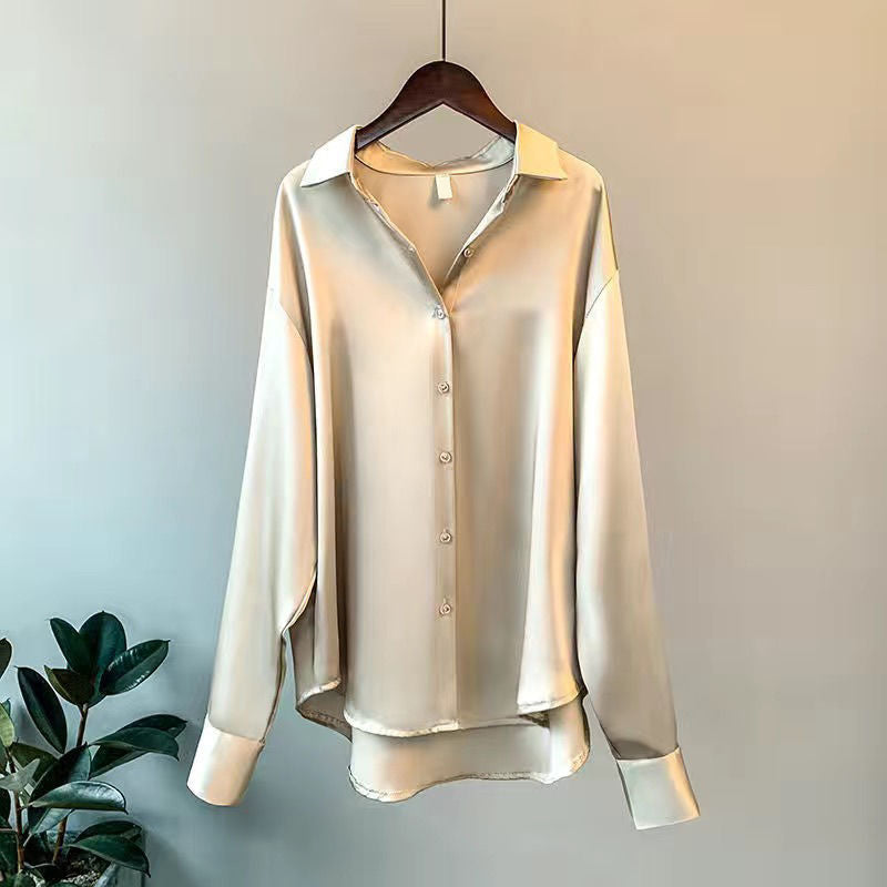Luxus Seidenbluse