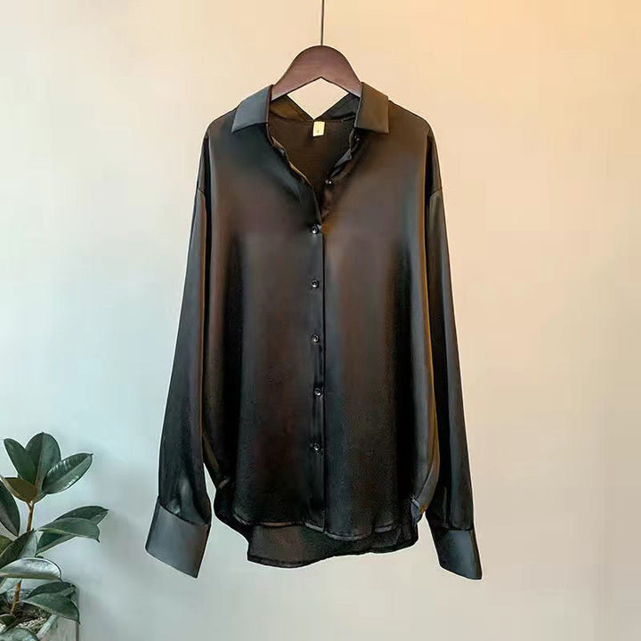 Luxus Seidenbluse