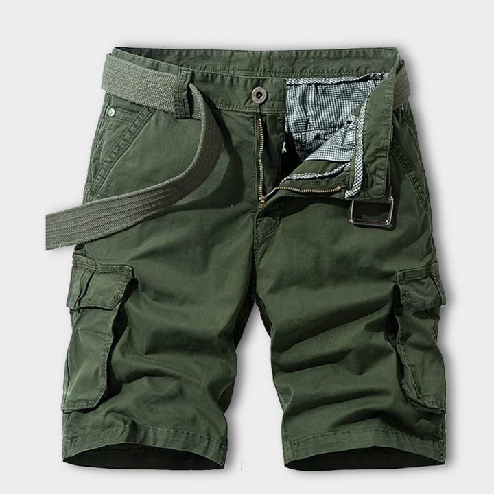 Cargo Shorts mit Gürtel