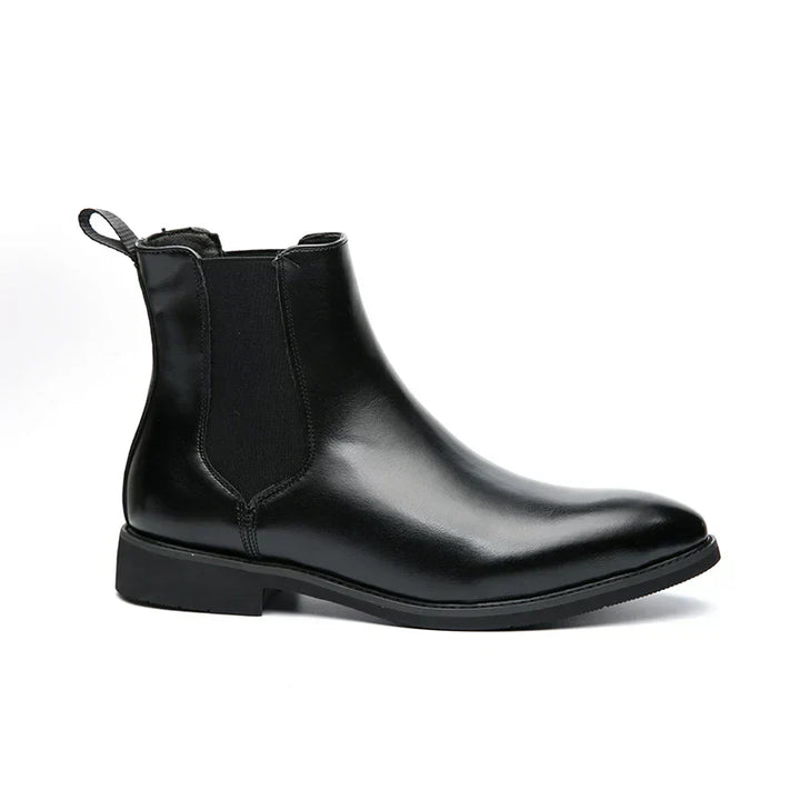 Herren Chelsea Lederstiefel