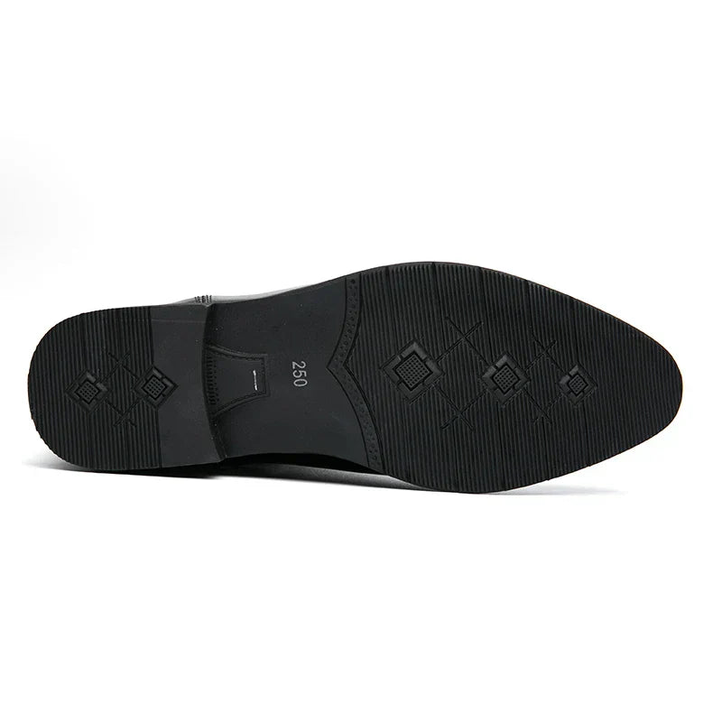 Herren Chelsea Lederstiefel