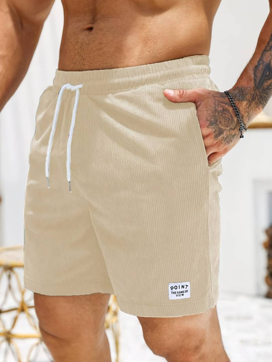 R&B | Herren Badeshorts mit Kordelzug