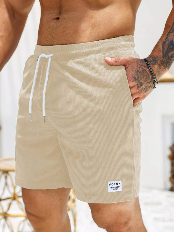 R&B | Herren Badeshorts mit Kordelzug