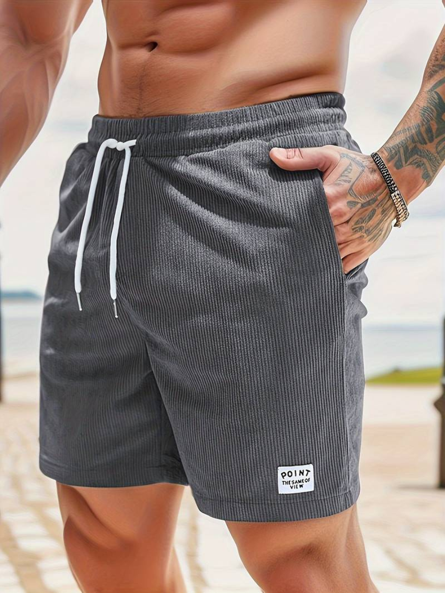 R&B | Herren Badeshorts mit Kordelzug