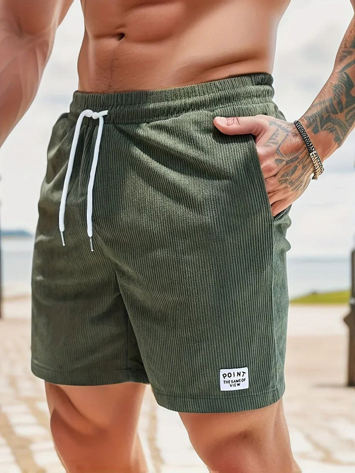 R&B | Herren Badeshorts mit Kordelzug