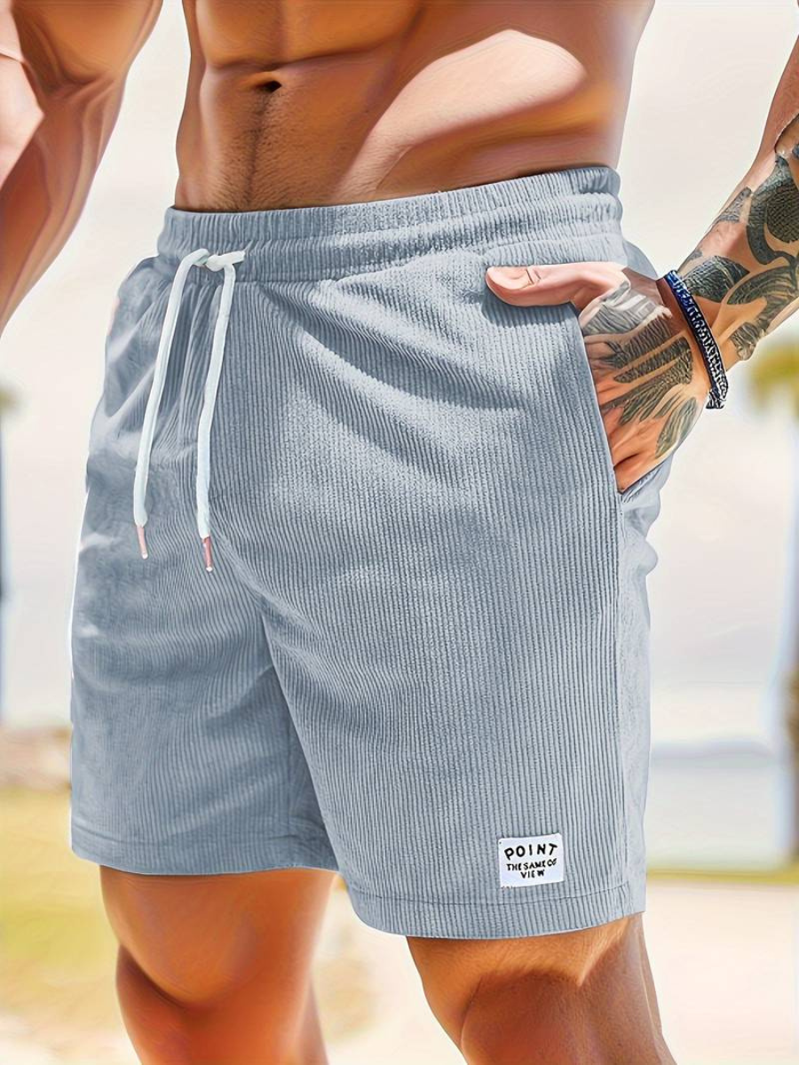 R&B | Herren Badeshorts mit Kordelzug
