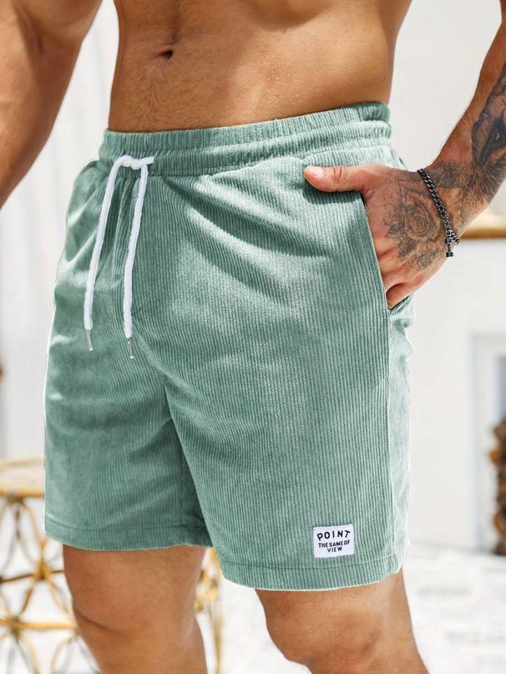 R&B | Herren Badeshorts mit Kordelzug