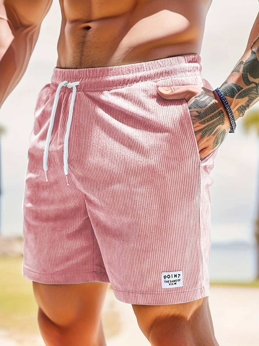 R&B | Herren Badeshorts mit Kordelzug