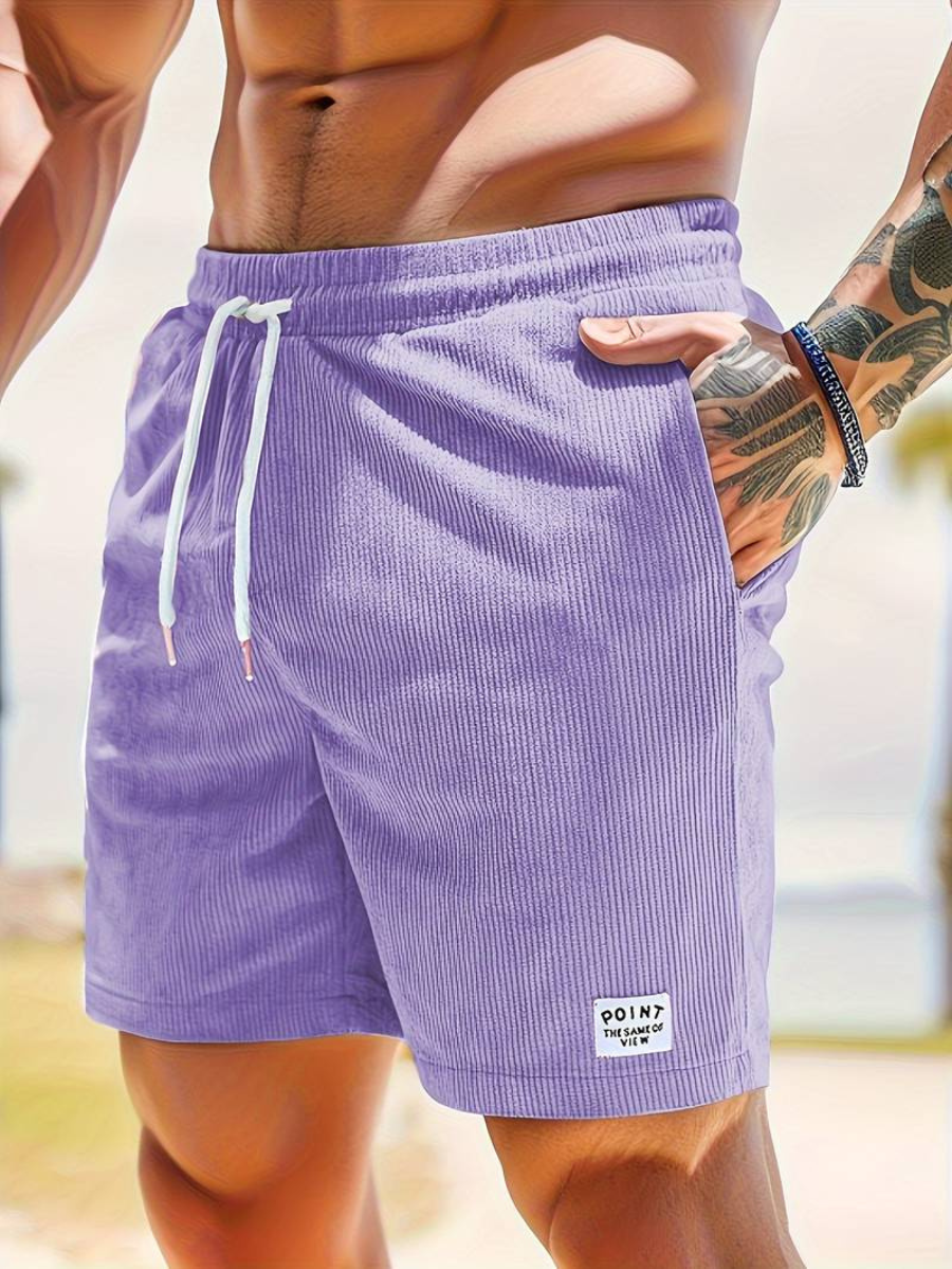 R&B | Herren Badeshorts mit Kordelzug