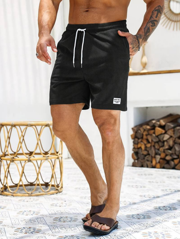 R&B | Herren Badeshorts mit Kordelzug